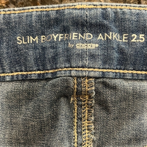 Chico’s Boyfriend Ankle Jeans - Picture 3 of 4